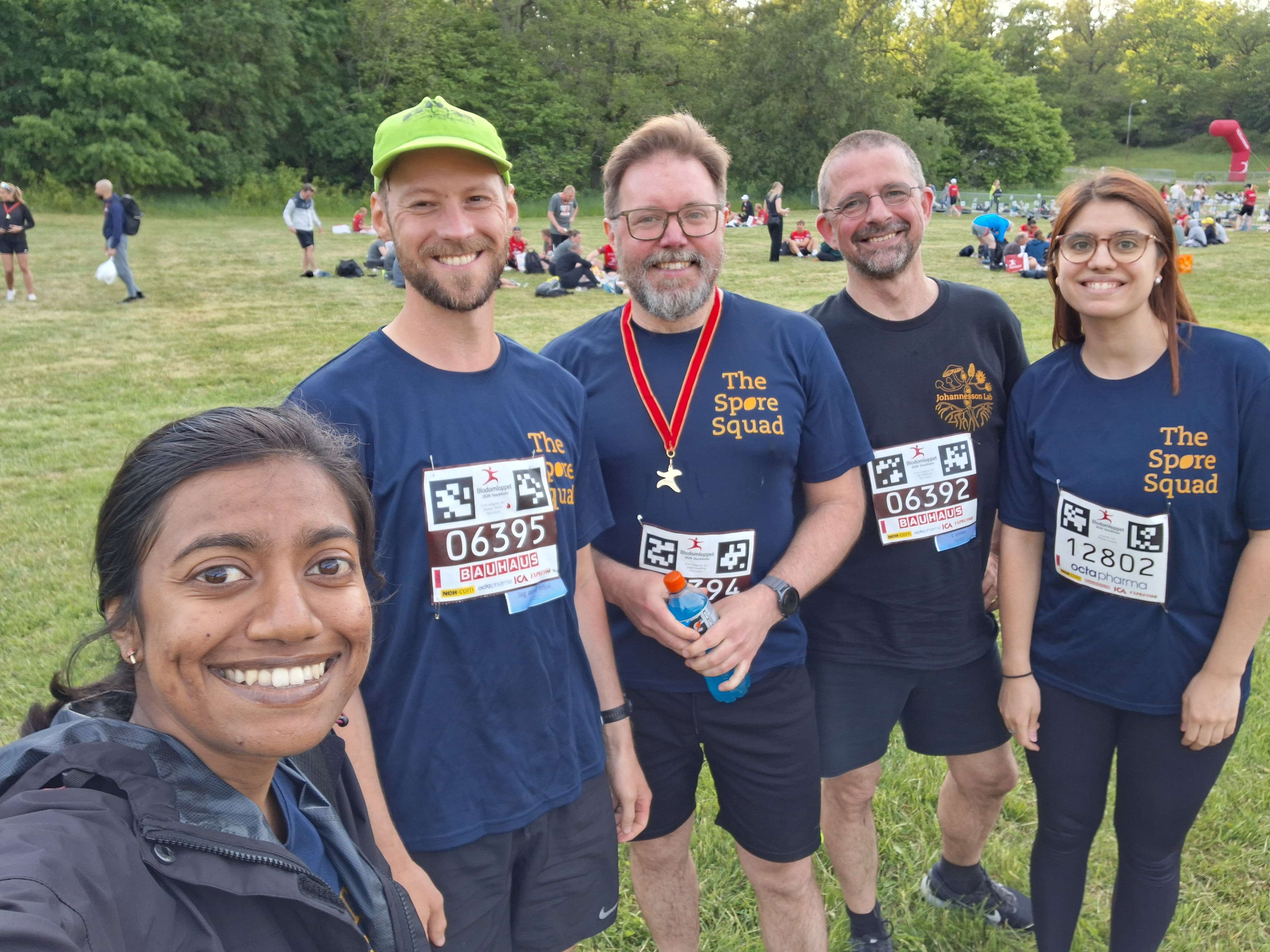 Johannesson lab at Blodomloppet 2026