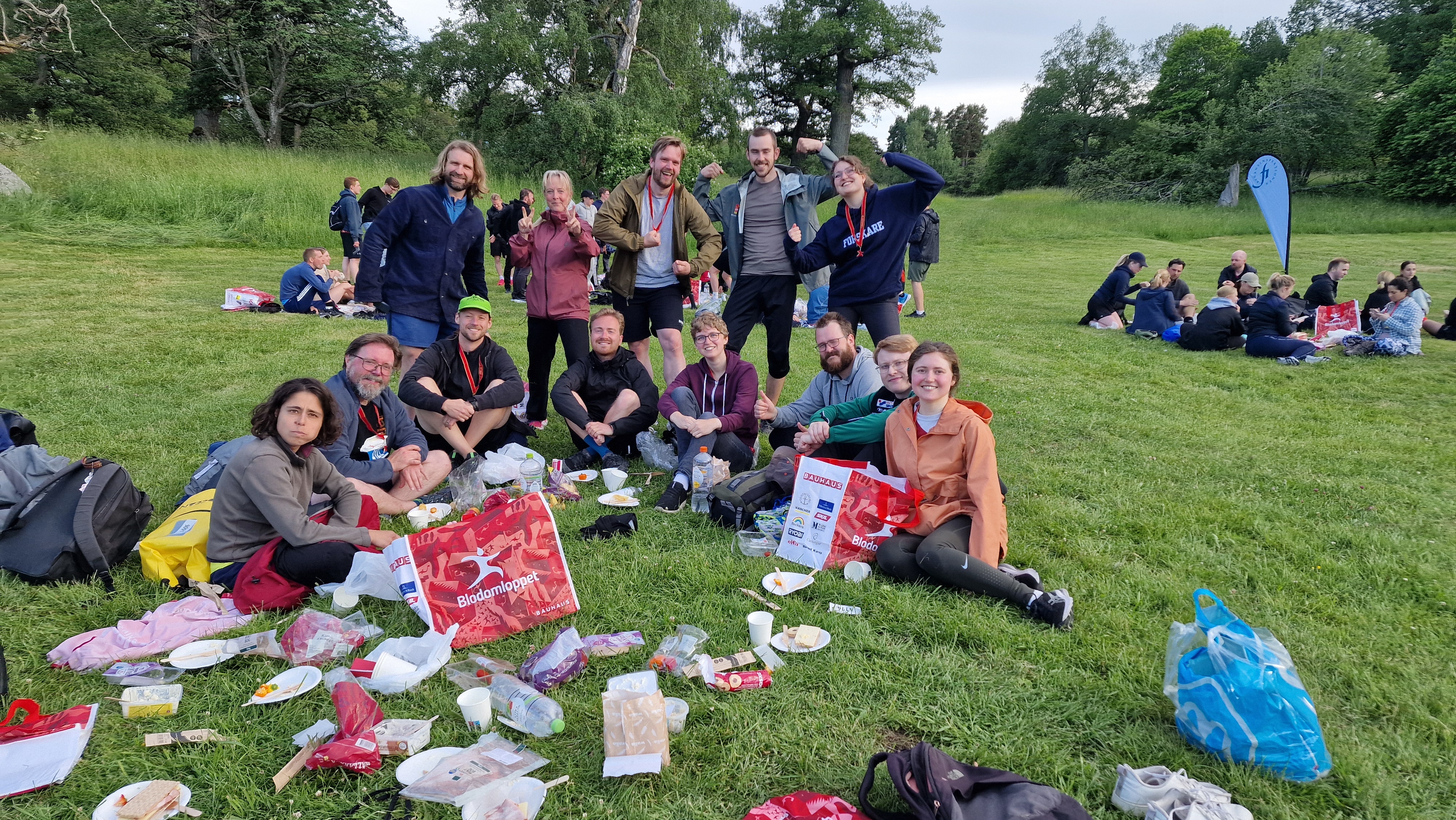 Johannesson lab at Blodomloppet