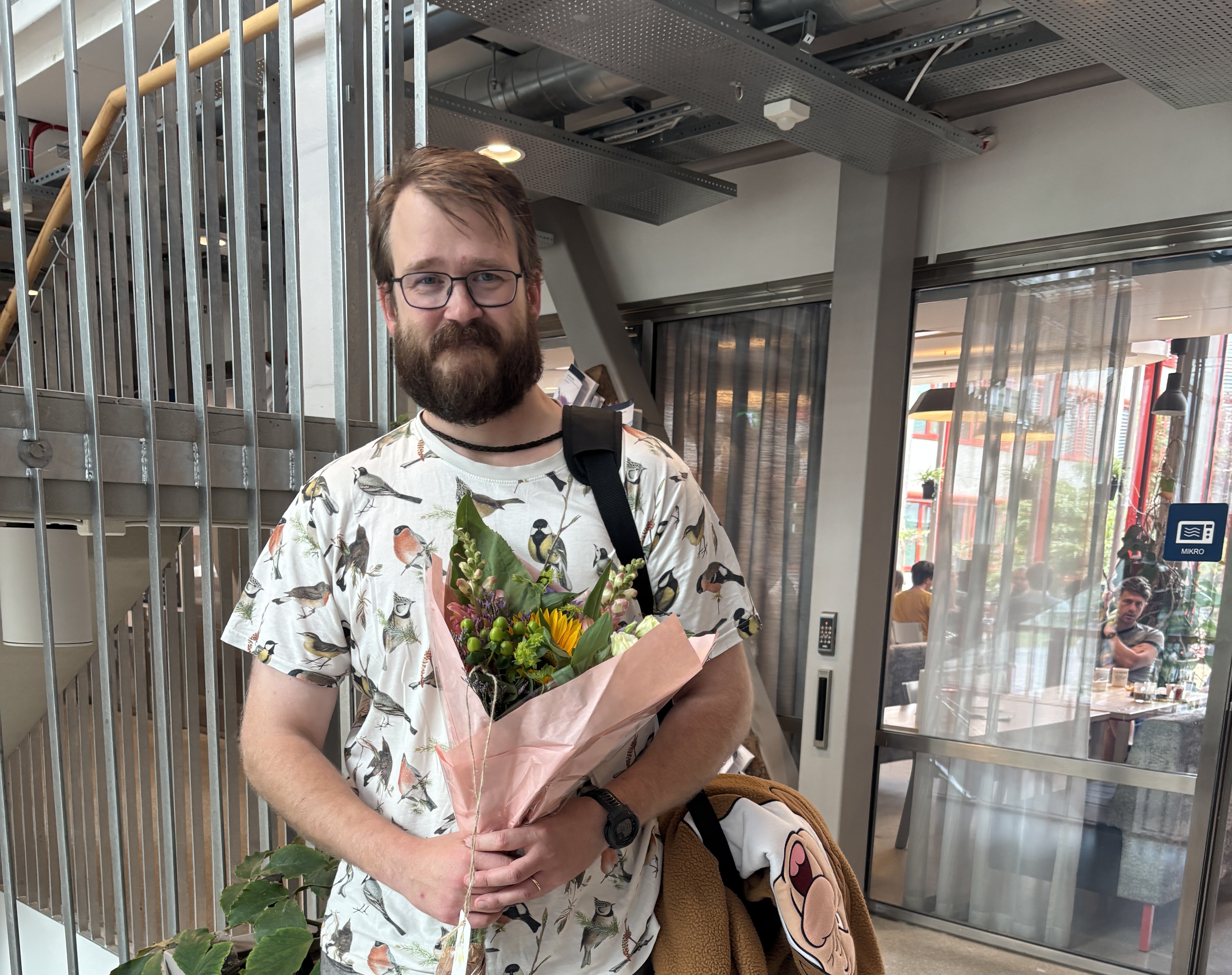 Petter gives his licentiate seminar